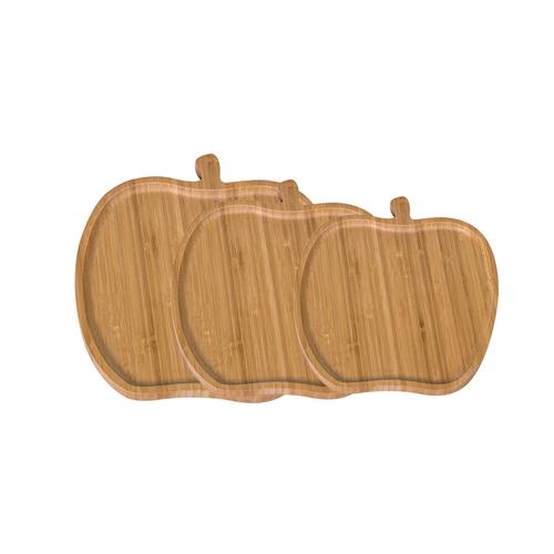 竹子水果盤竹制沙拉盤竹子托盤餐盤果盤披薩盤_龍泉市鴻博竹木制品有