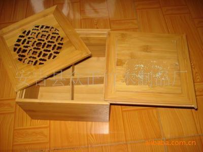 【廠家常年生產款式新穎茶葉竹包裝】價格,廠家,圖片,木盒,安吉縣眾正竹木制品廠 -