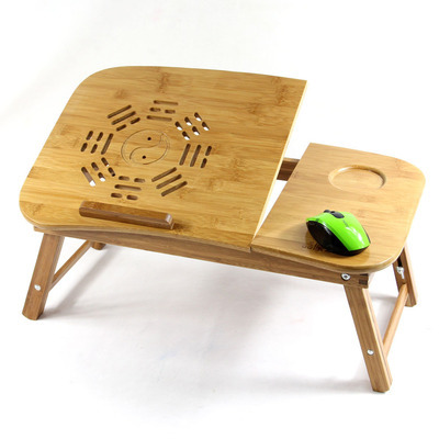 【廠家批發 楠竹筆記本電腦桌 床上桌 折疊桌 大號】價格,廠家,圖片,桌類,龍泉市奇客竹木制品廠-